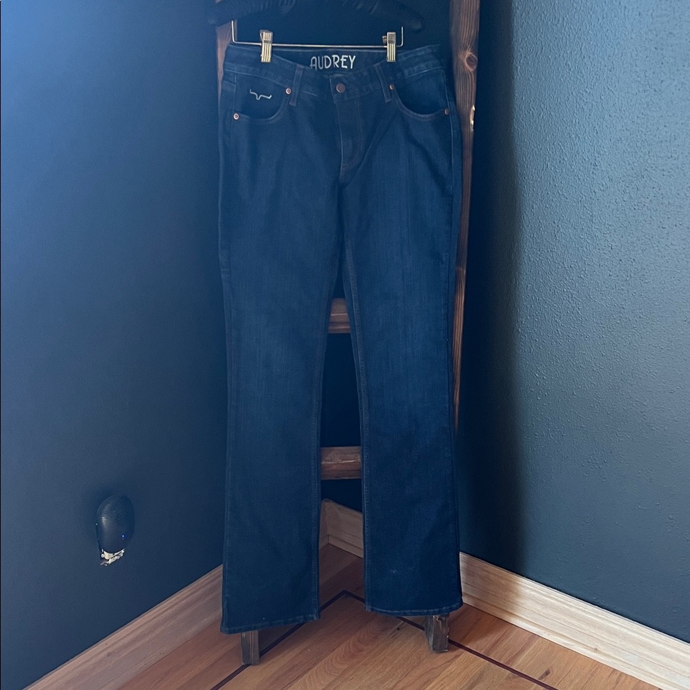 Kimes Ranch Women's Dark Blue Bootcut Jeans